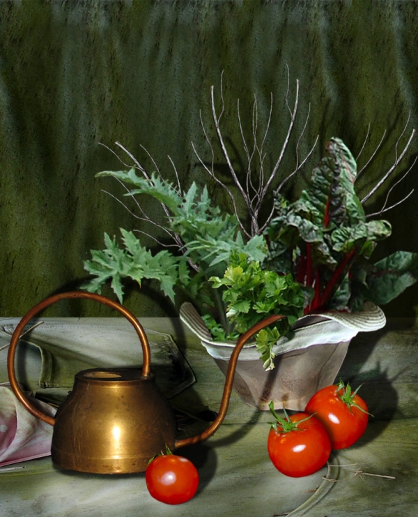 Creation of Organic Grown In The Garden: Step 11